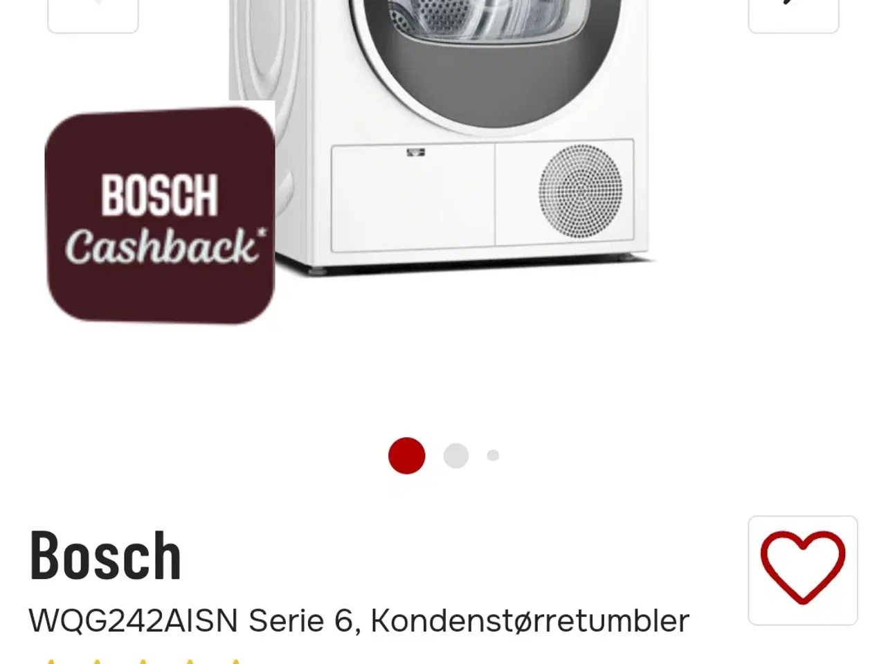 Billede 9 - Bosch kondens tørretumbler serie 6 ny