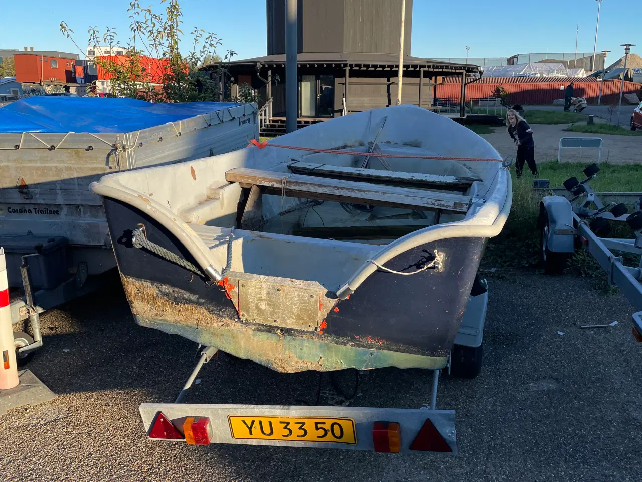 Billede 6 - Jolle med bådtrailer