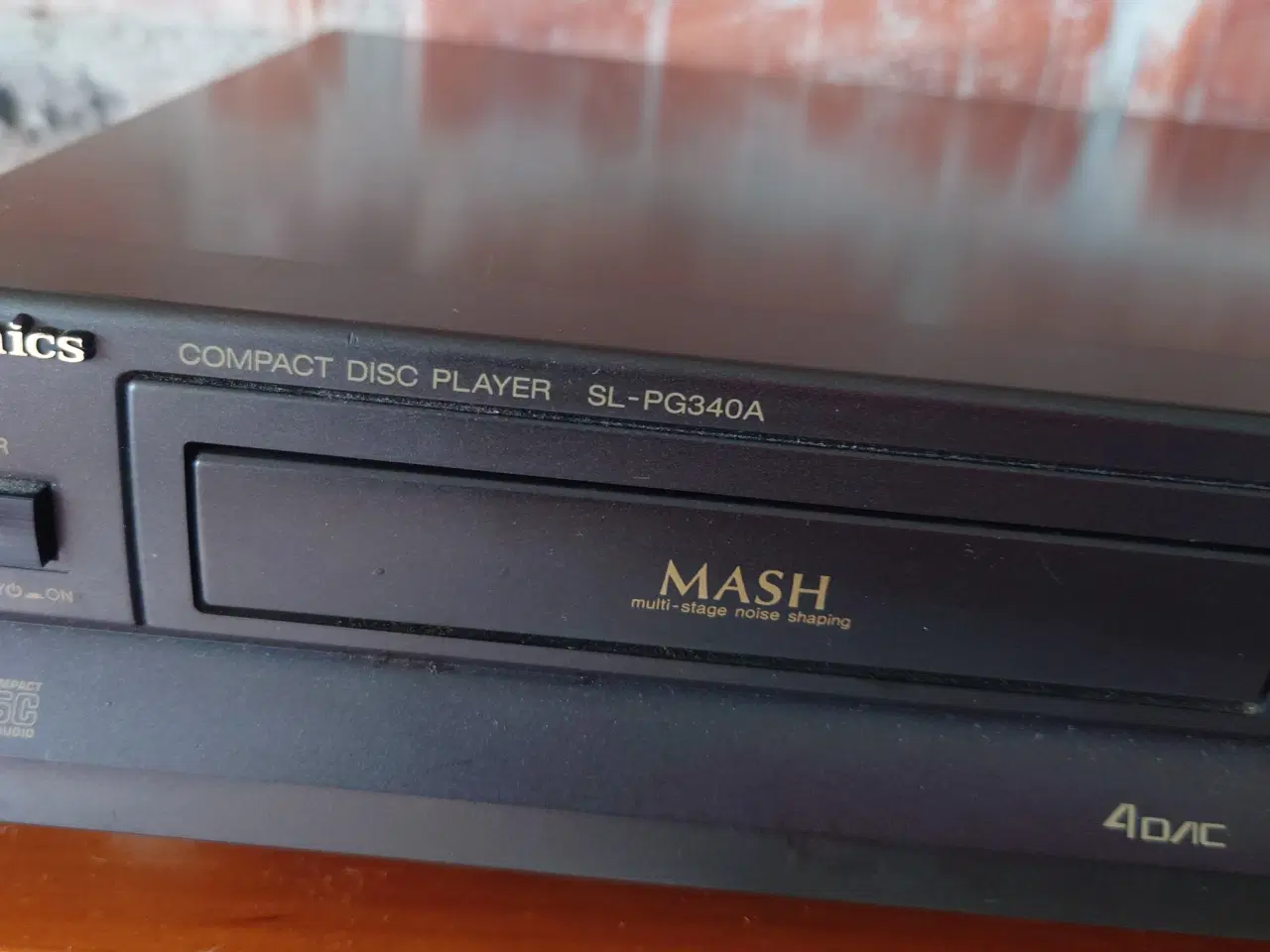 Billede 2 - Technics MASH Compact disc player SL-PG340A