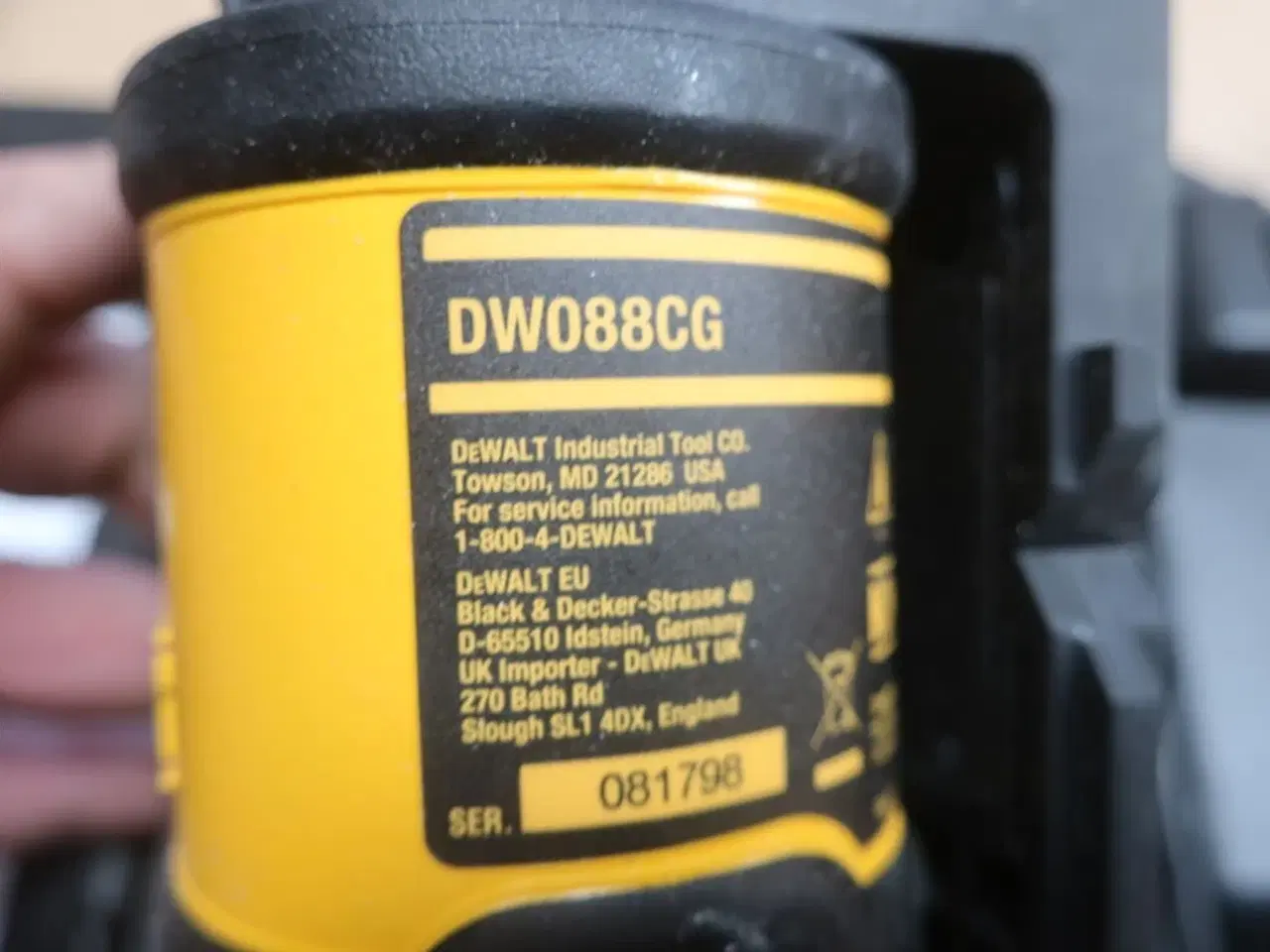 Billede 2 - Krydslinjelaser DEWALT DW088CG