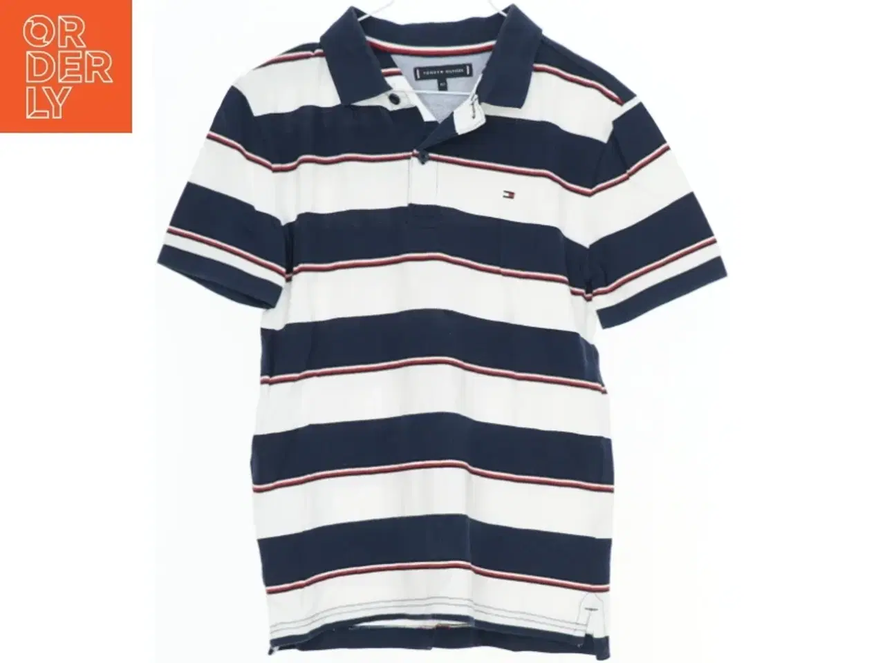Billede 1 - Stribet polo-shirt fra Tommy Hilfiger (str. 152)