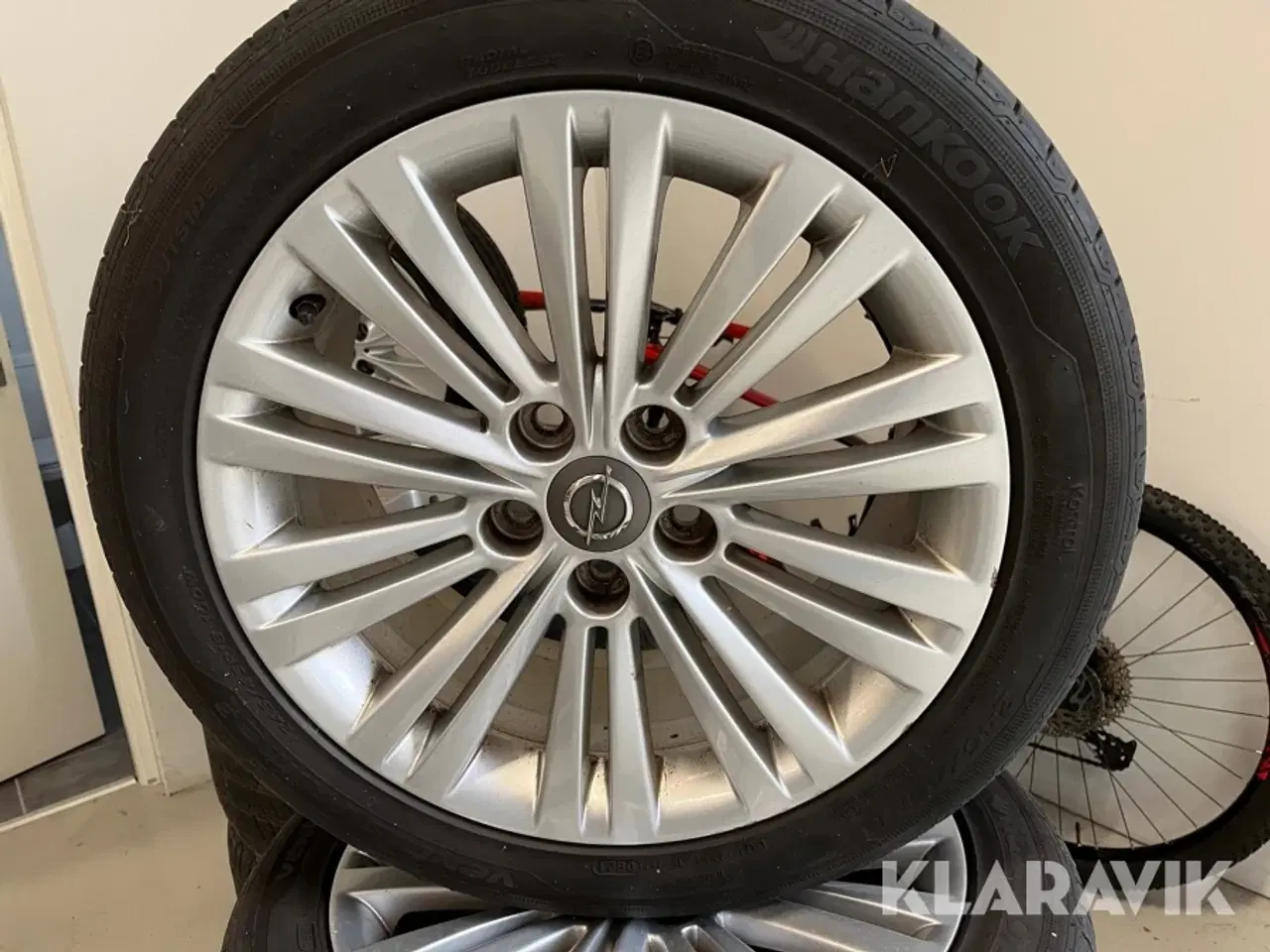 Billede 11 - Dæk med fælg 5x120 HANKOOK 245/45R18