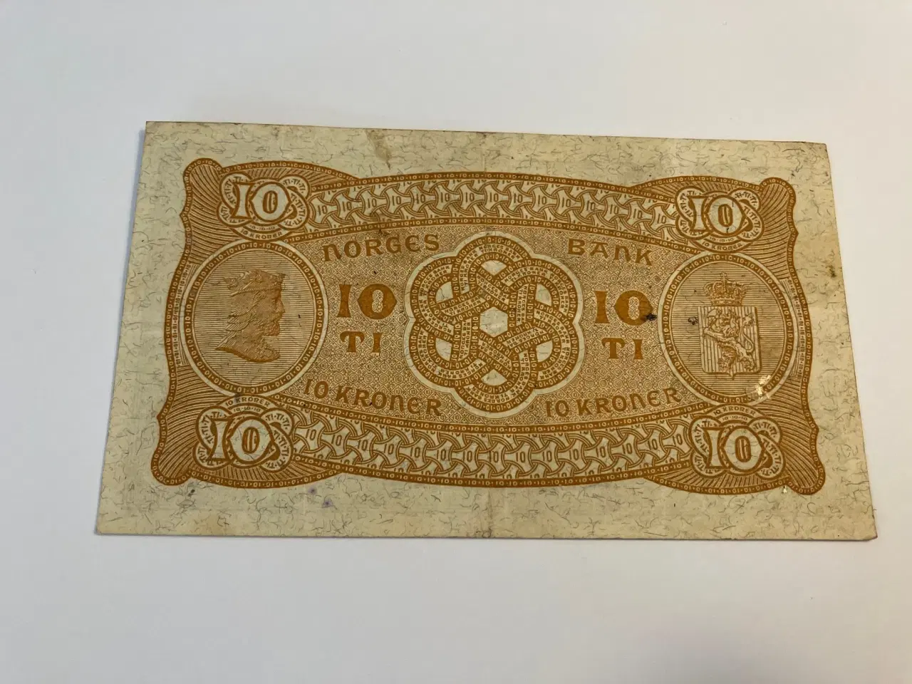 Billede 2 - 10 Kroner 1942 Norge