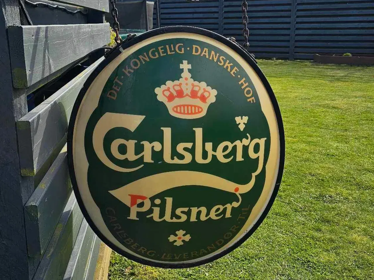 Billede 3 - Carlsberg skilt med lys