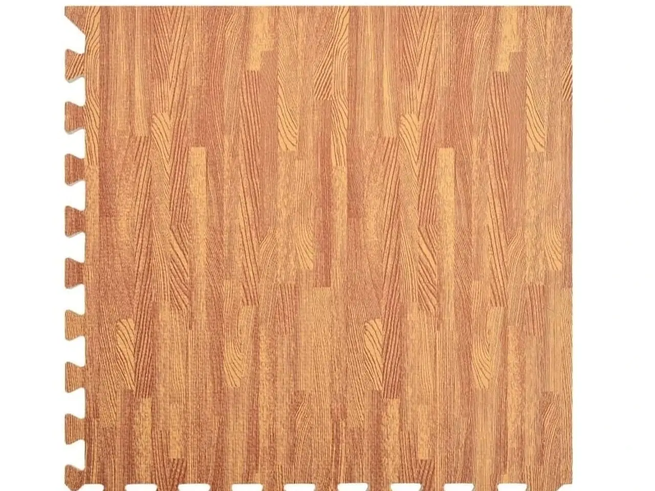 Billede 1 - Gulvmåtter 24 stk. 8,64 ㎡ EVA-skum træmønster
