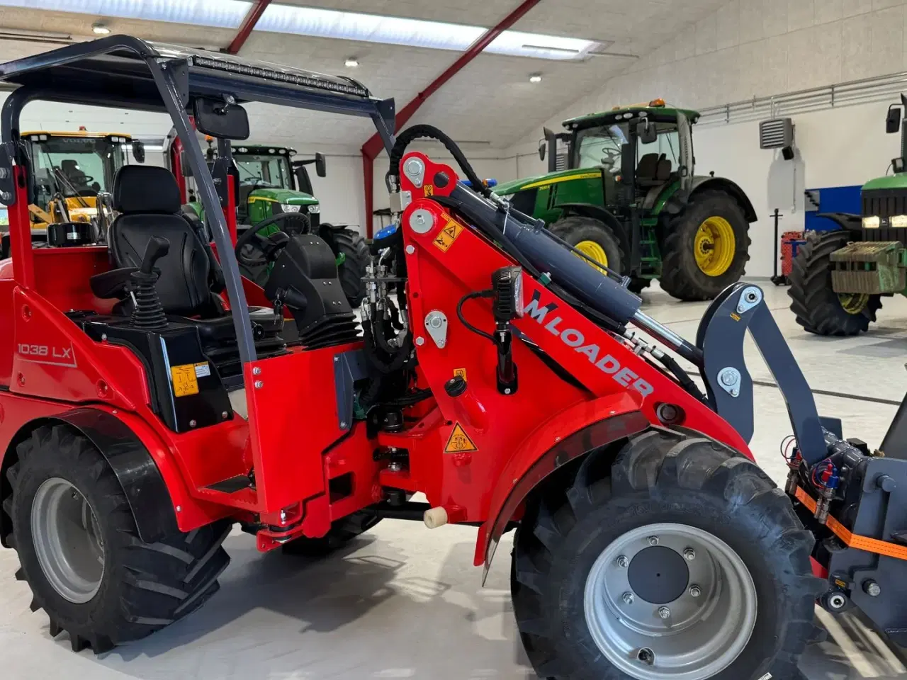 Billede 11 - VM Loader 1038 LX FABRIKSNY MED SKOVL OG PALLEGAFLER!
