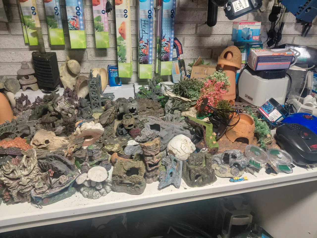 Billede 8 - Dekoration til akvarier 