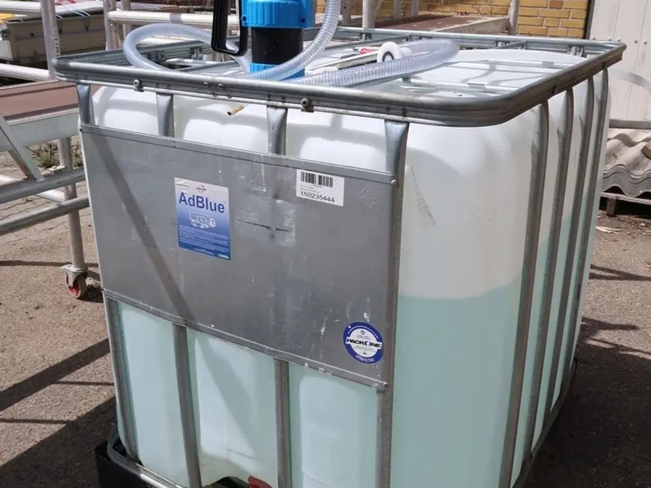 Billede 1 - Palletank med AdBlue ca. 750 liter