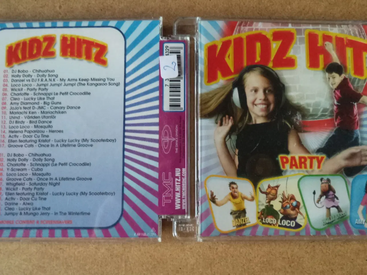 Billede 1 - Opsamling ** Kidz Hitz, Party (tmc 155510)