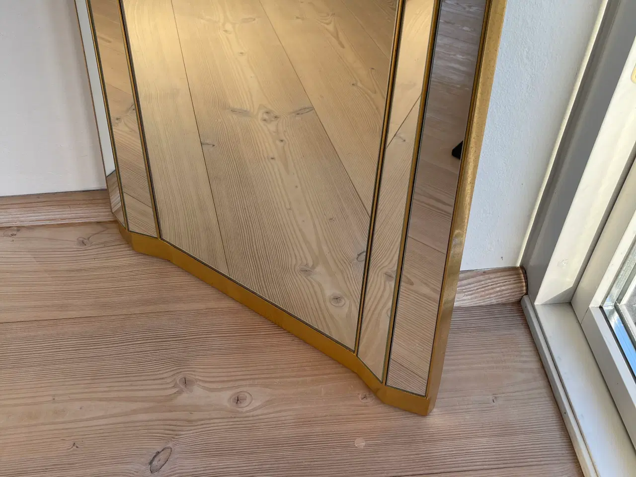 Billede 4 - STORT belgisk vintage krystalspejl