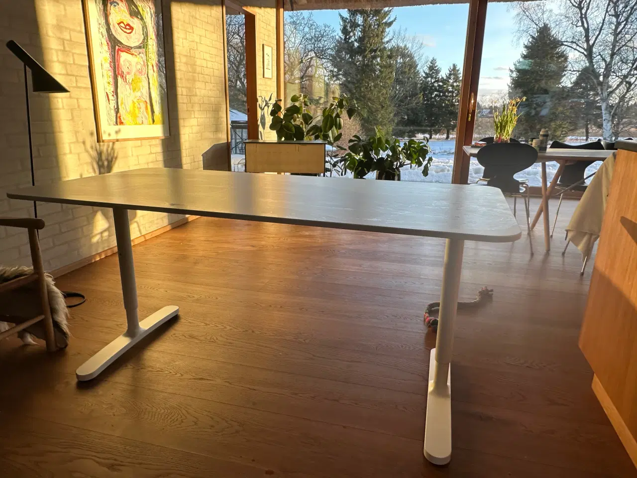 Billede 1 - Fint IKEA skrivebord kan afhentes gratis