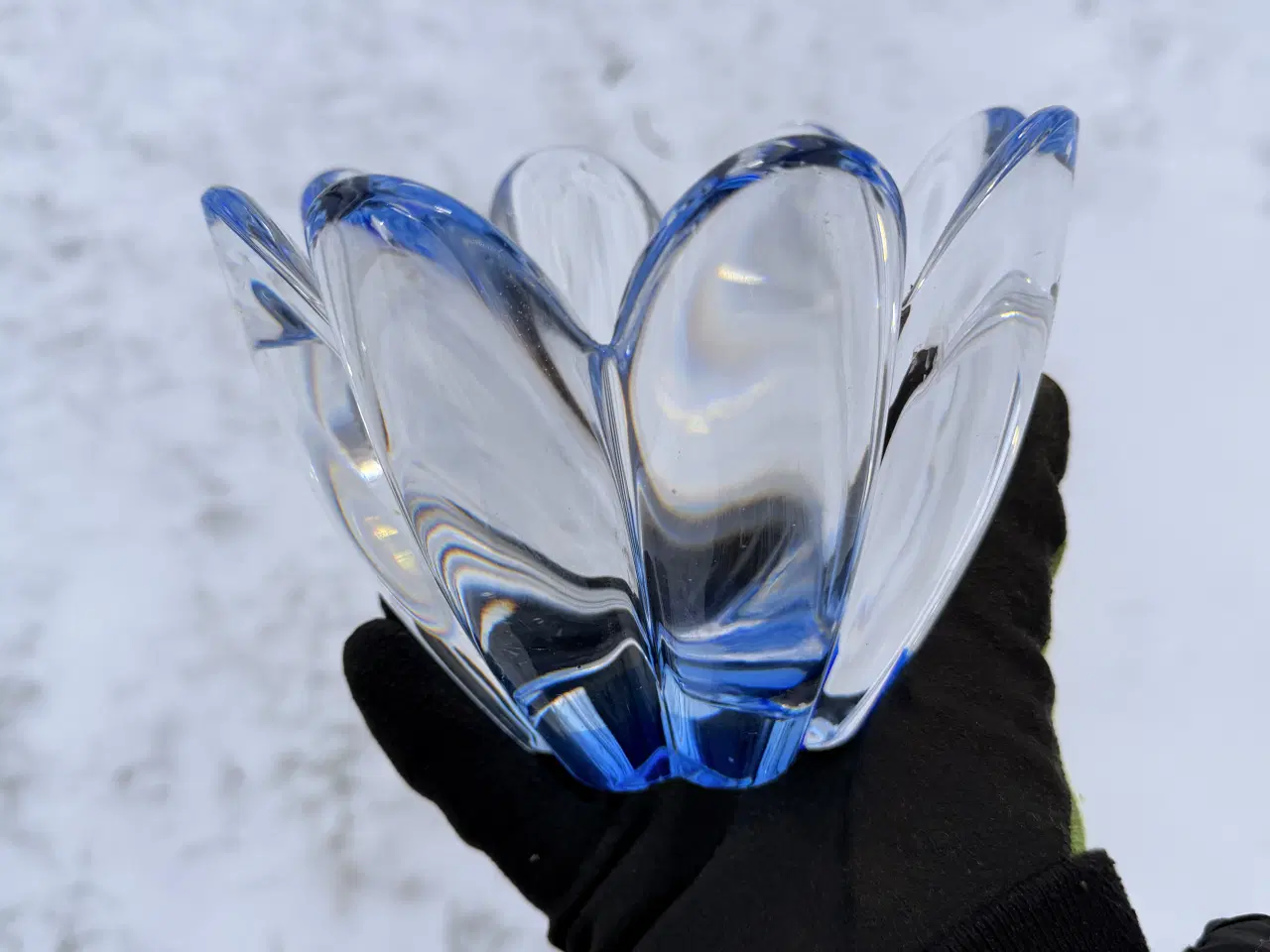 Billede 2 - Orrefors Mayflower glasskål/vase, designet af Ja