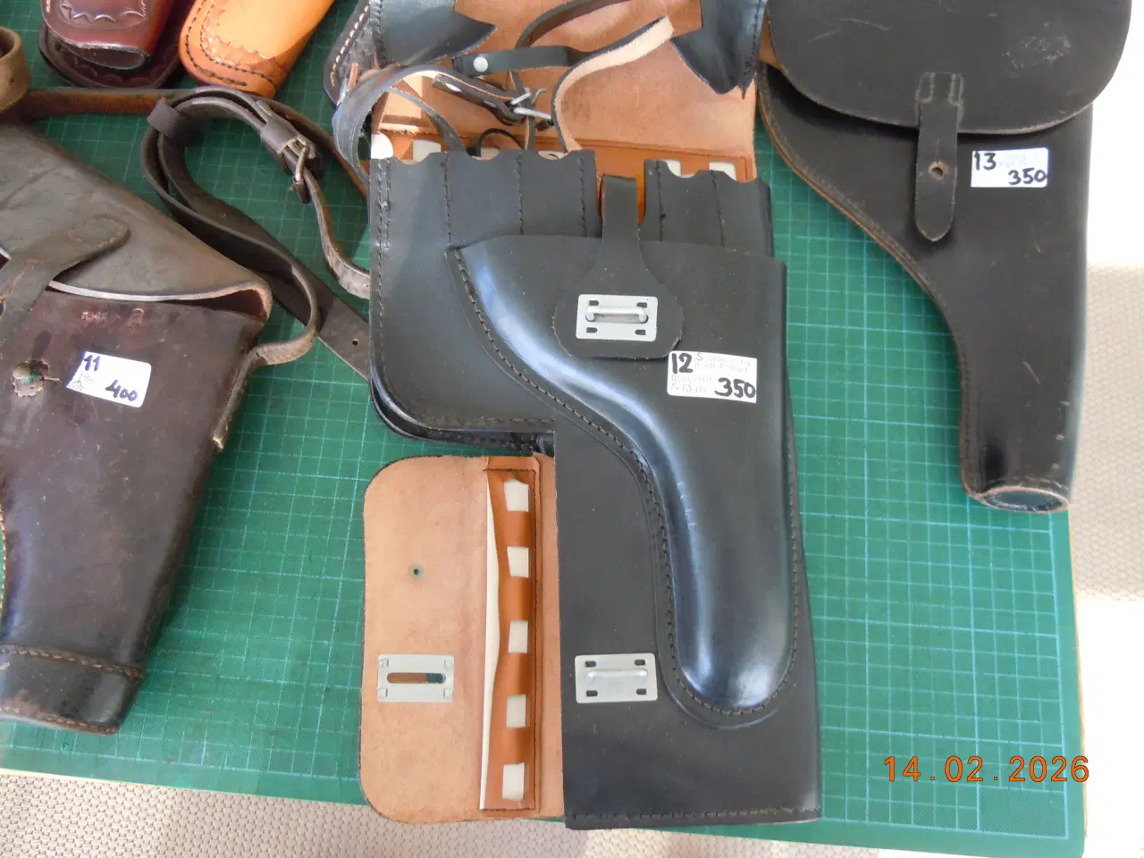 Billede 8 - Pistol og revolverhylstre, antikke+nyere. Fra 175