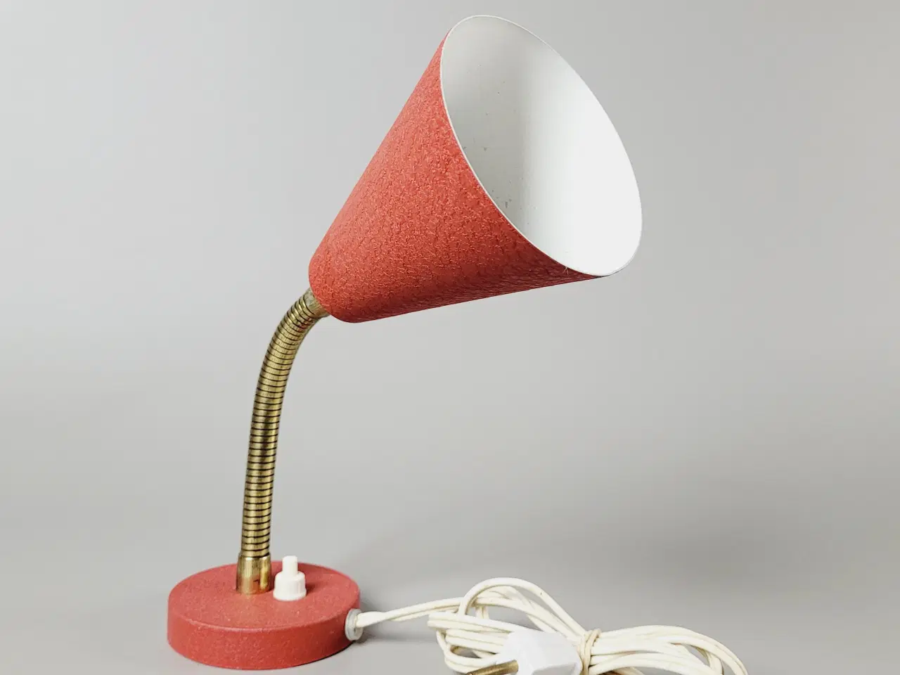 Billede 2 - ⭐️· Vintage bordlampe med fleksibel arm Til salg
