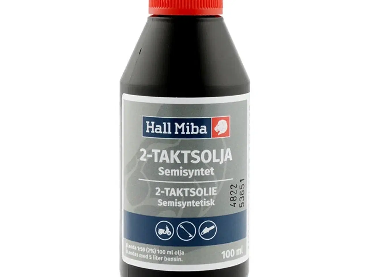 Billede 1 - 2 takts olie Semi syntetisk 100ml