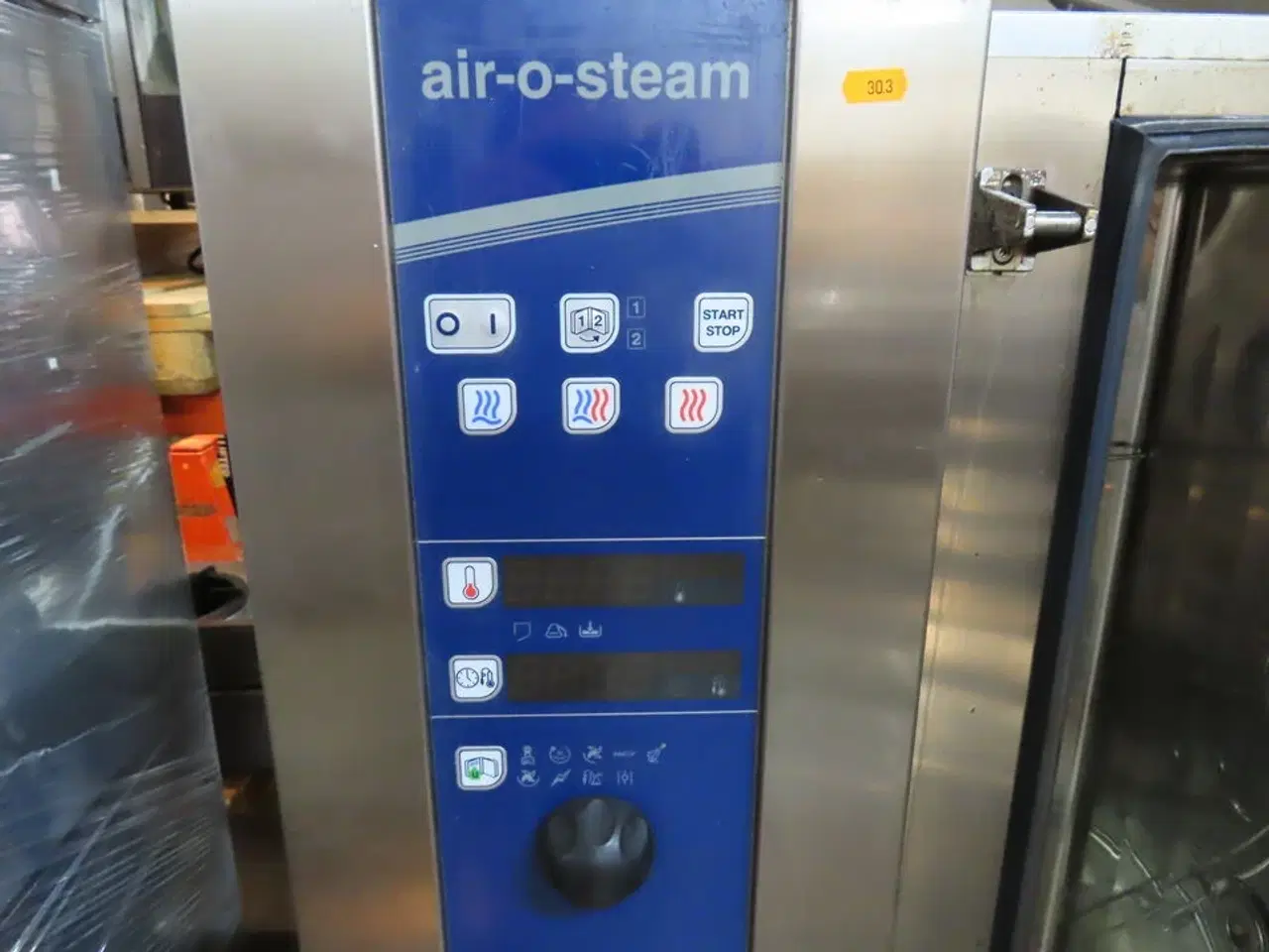 Billede 3 - Industriovn med vogn til bakker ELECTROLUX AIR-O-STREAM på gas
