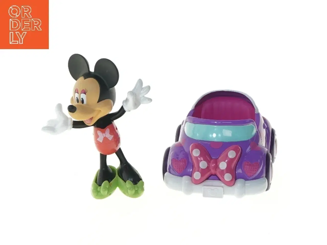 Billede 3 - Disney figur med bil fra Disney (str. 15,5x11 & 15 cm)