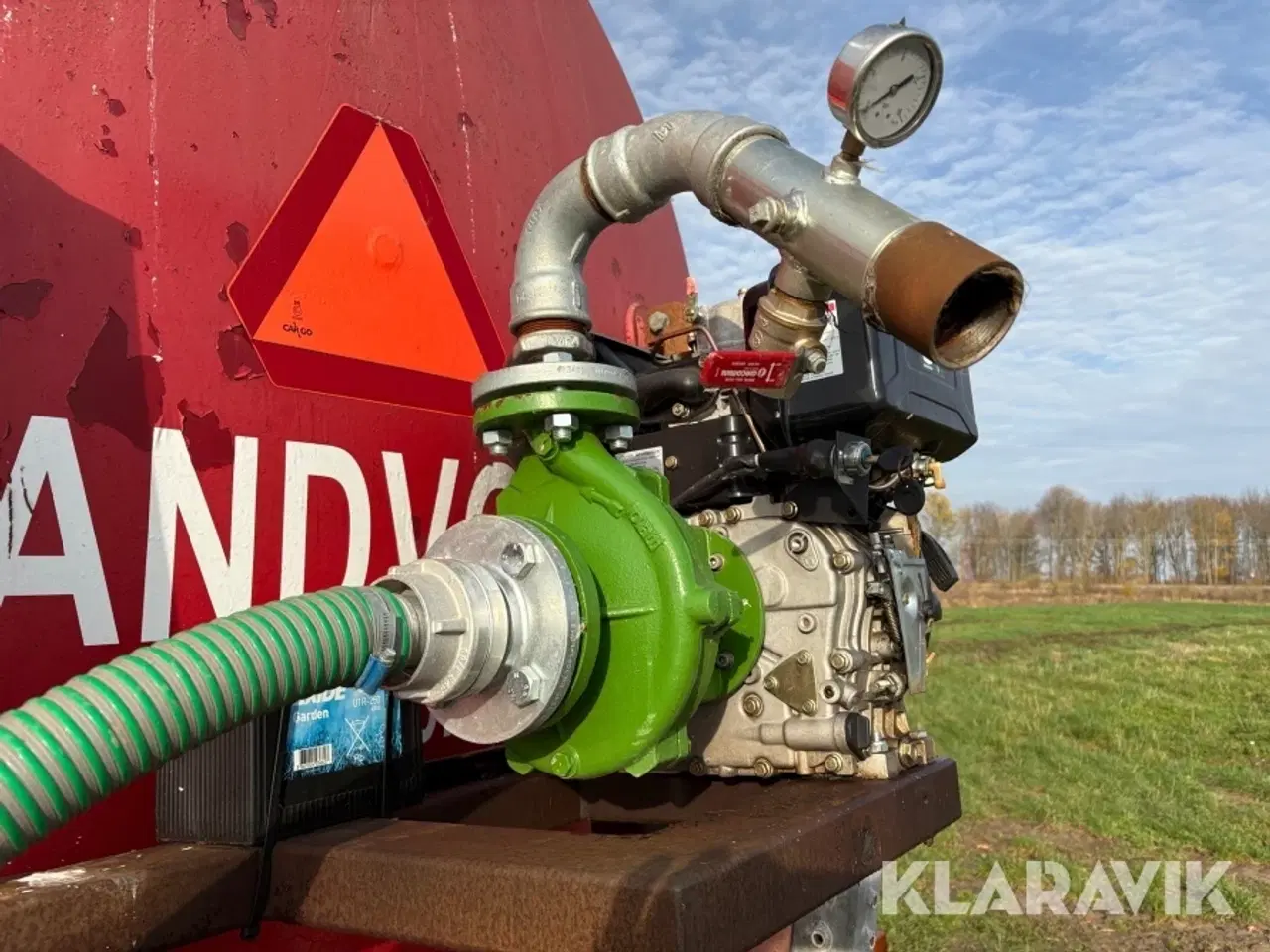 Billede 3 - Motorpumpe 12Hk Fuzhou hailin power Hl188fv