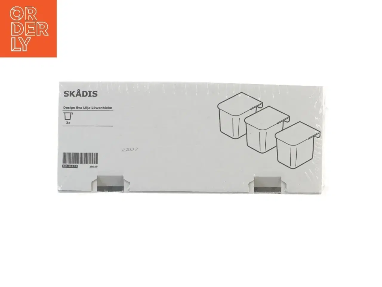 Billede 2 - Hvide IKEA hylder, 3 stk. fra IKEA (str. 25x10x8 cm)