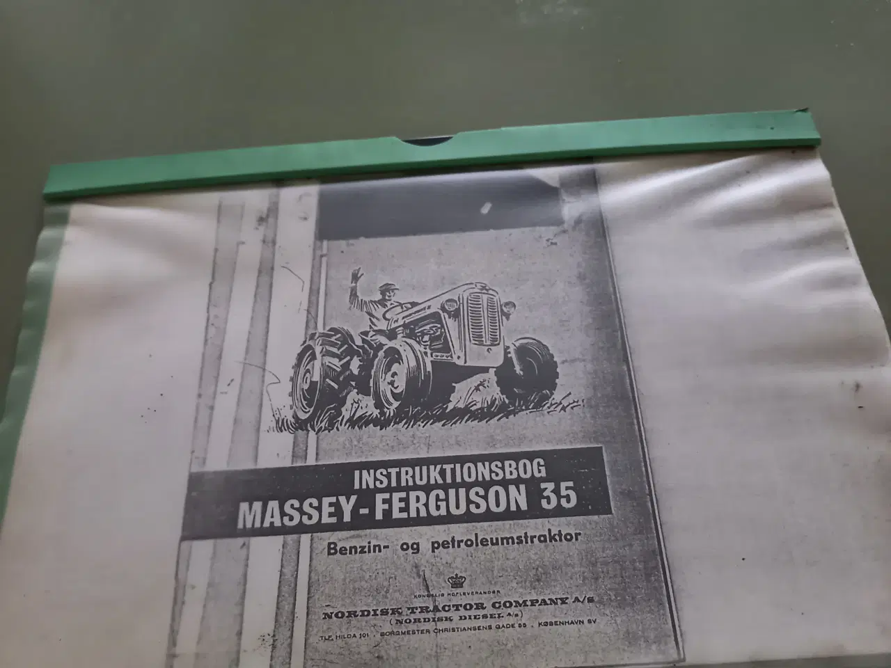 Billede 1 - Instruktionsbog Massey-Ferguson 35