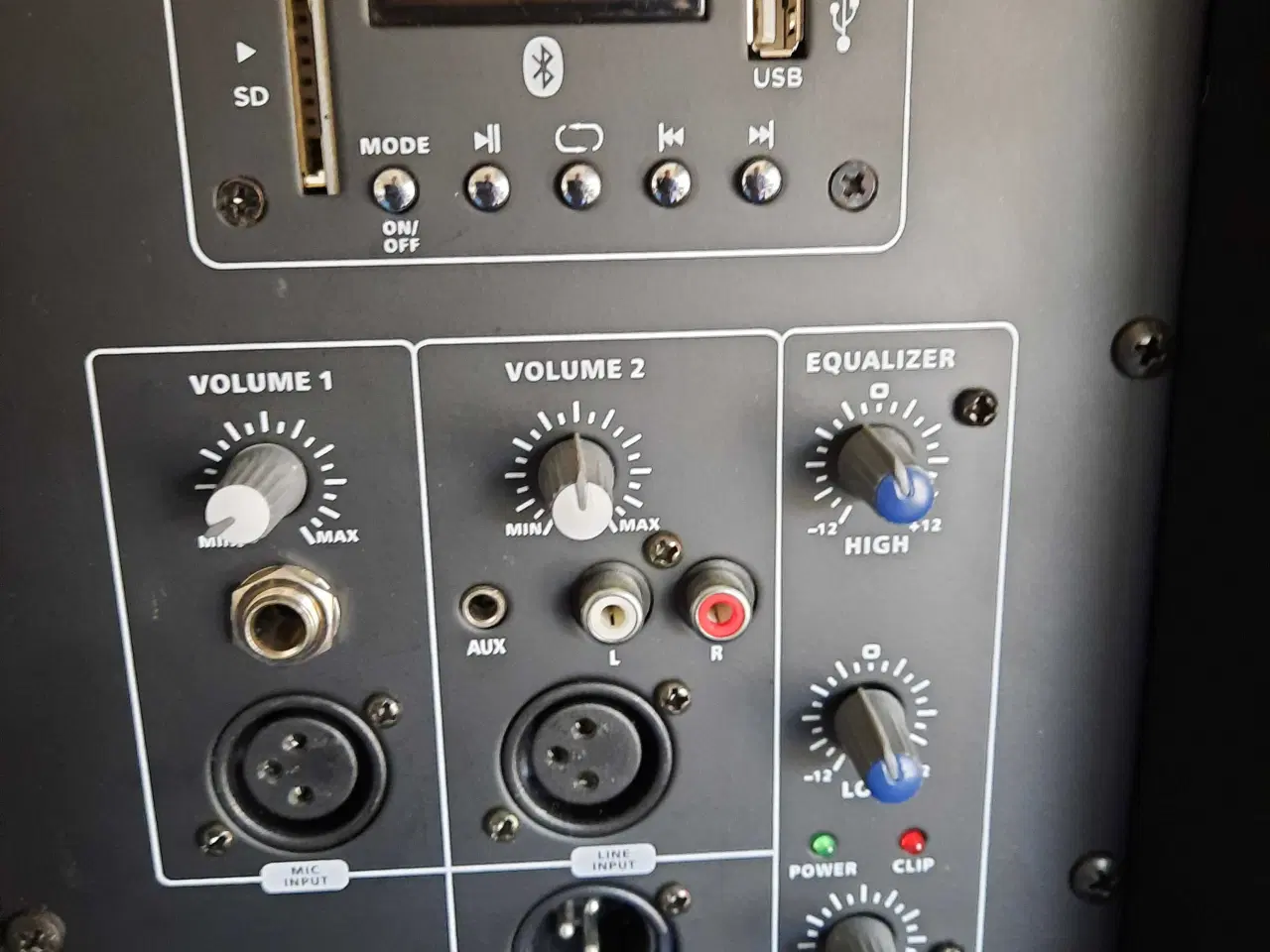 Billede 5 - Power mixer og højtalere