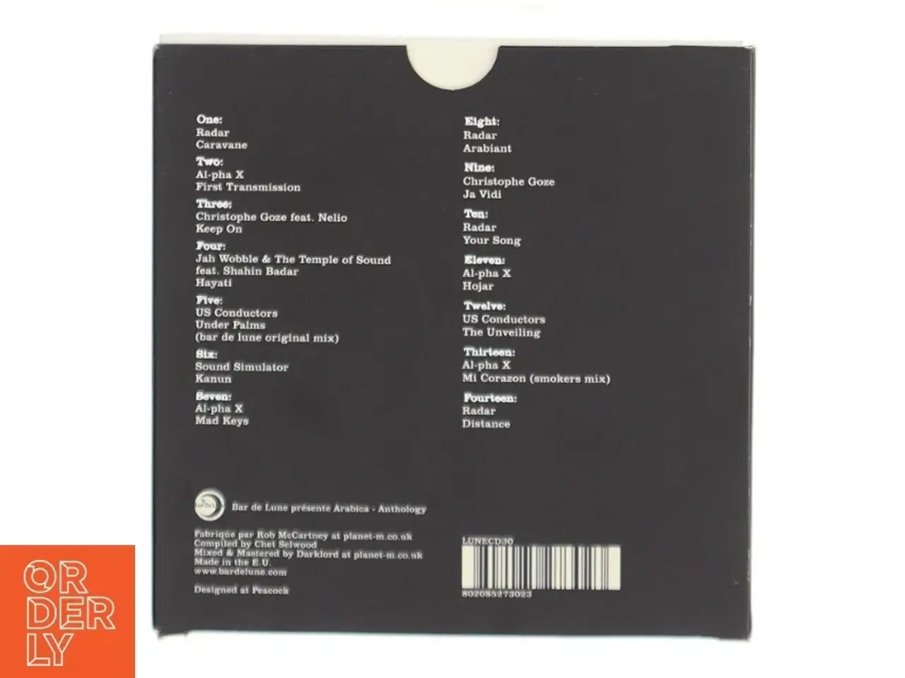 Billede 2 - CD &#39;Arabica Anthology&#39; fra Bar de Lune