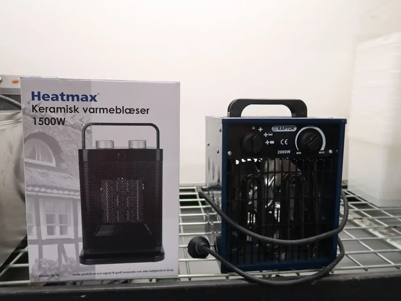 Billede 3 - Hendi Friture, 2 varmeblæsere & diverse bøtter