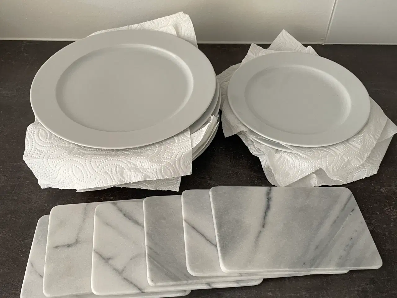 Billede 3 - Eva Trio Tallerkner og marmor smørbrikker