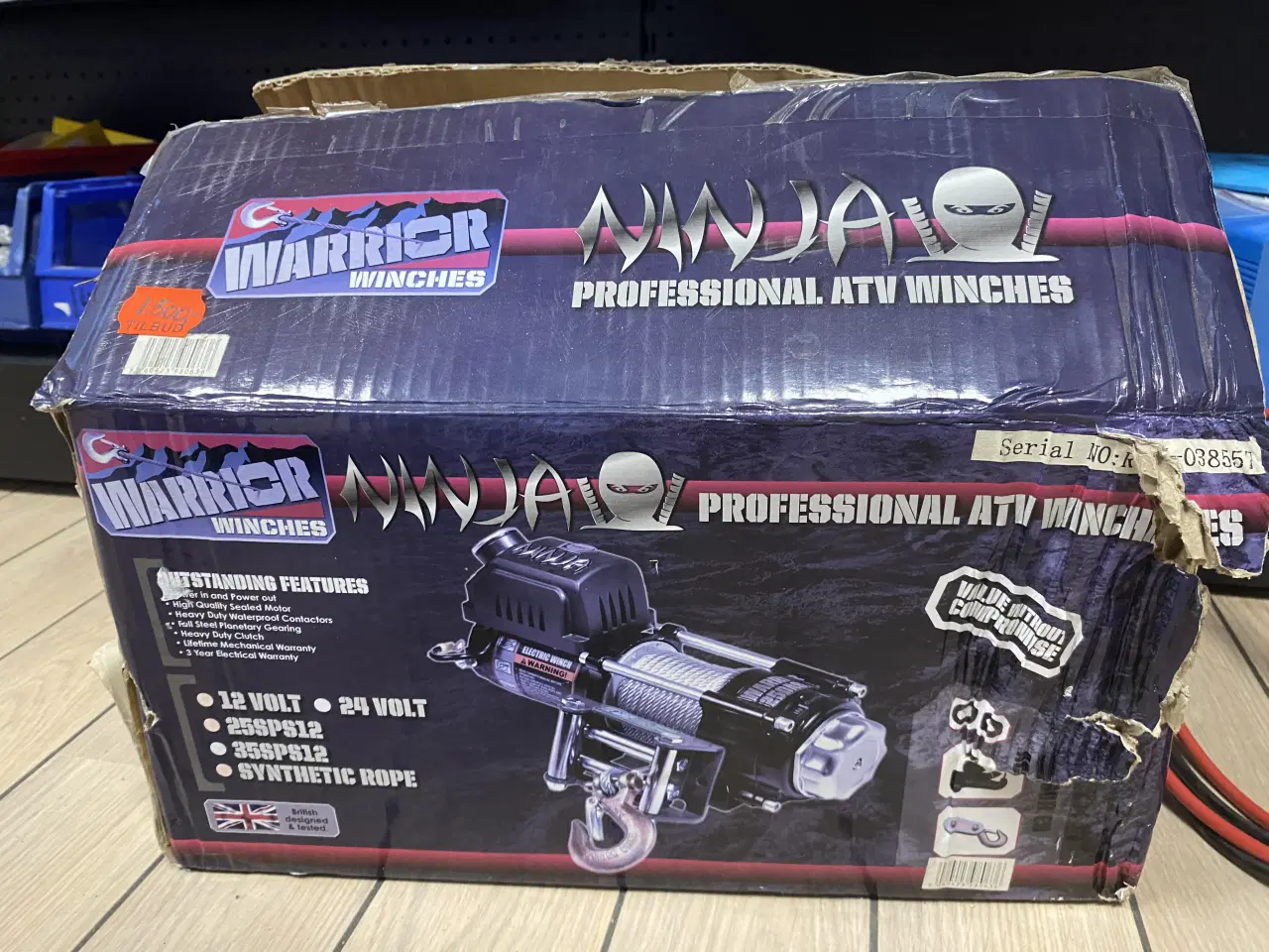 Billede 1 - Warrior Ninja elektrisk trailer spil