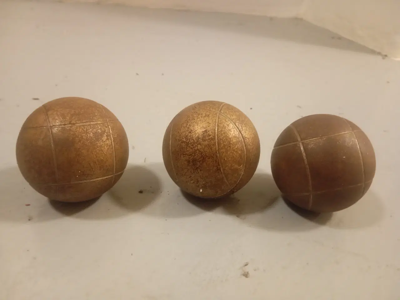 Billede 1 - Petanque kugler i rustfrit stål