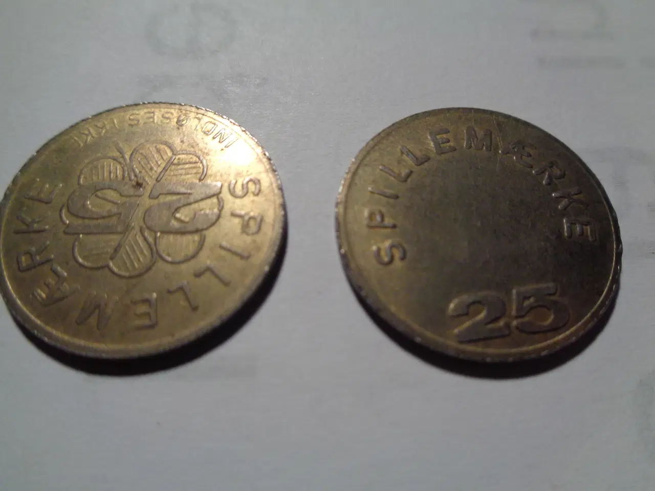 Billede 4 - Spillemønter 