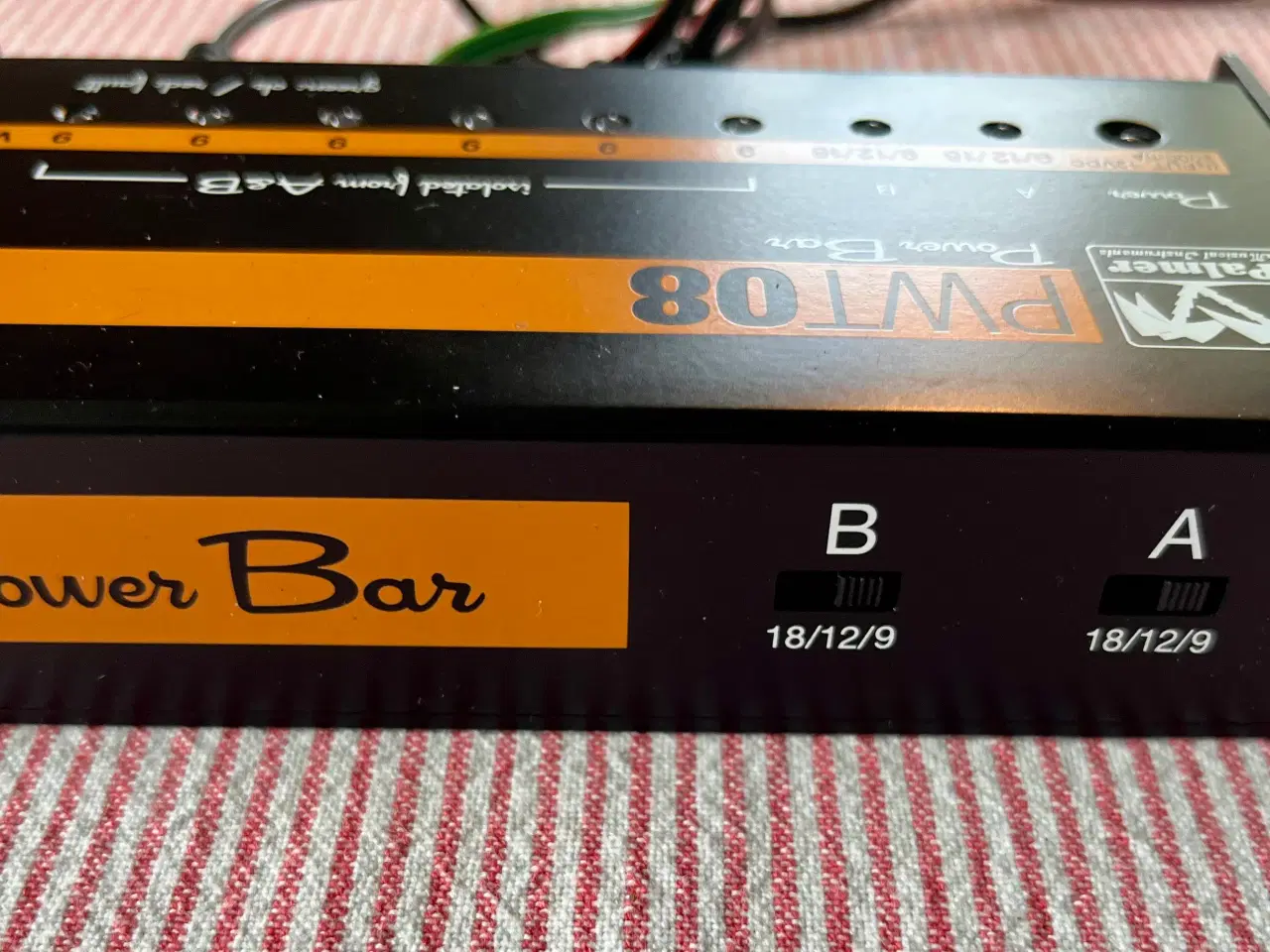 Billede 4 - Palmer PWT 08 - 9V pedalboard strømforsyning