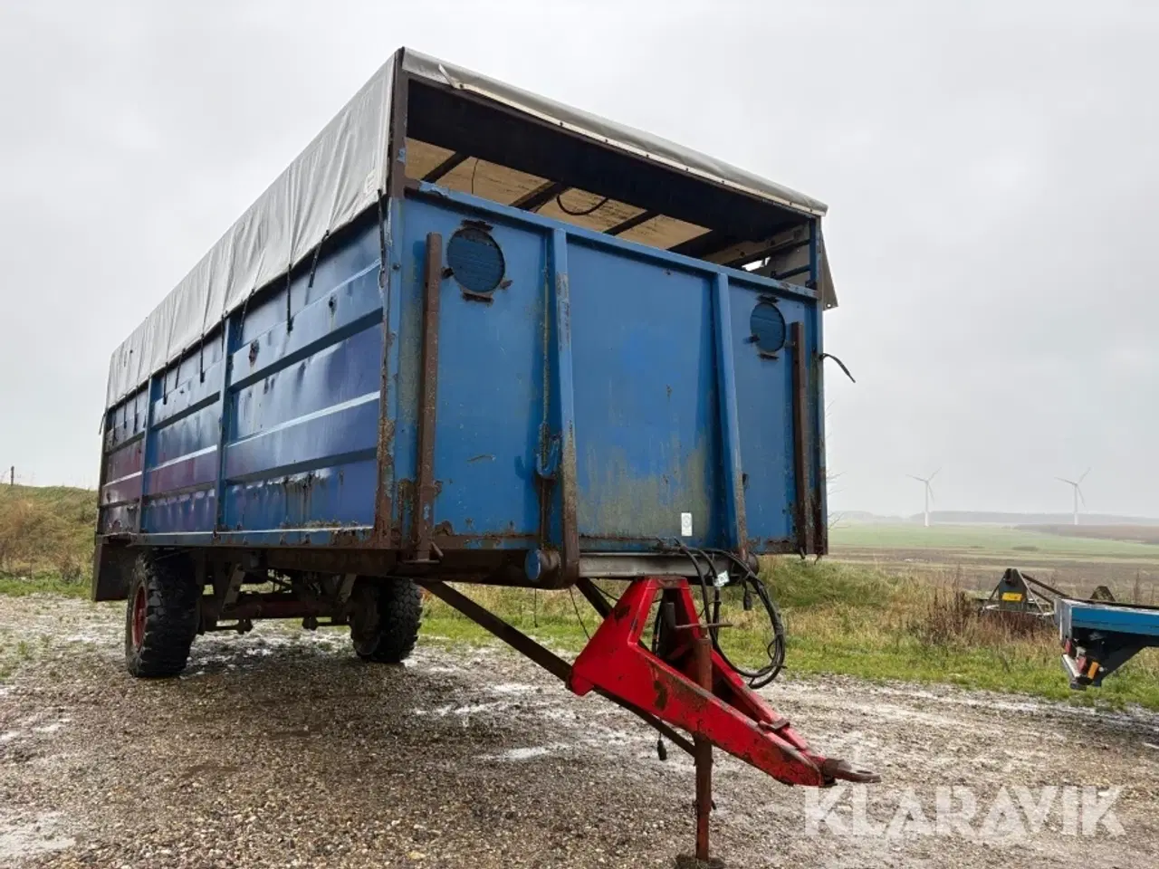 Billede 3 - Grisevogn med læsser