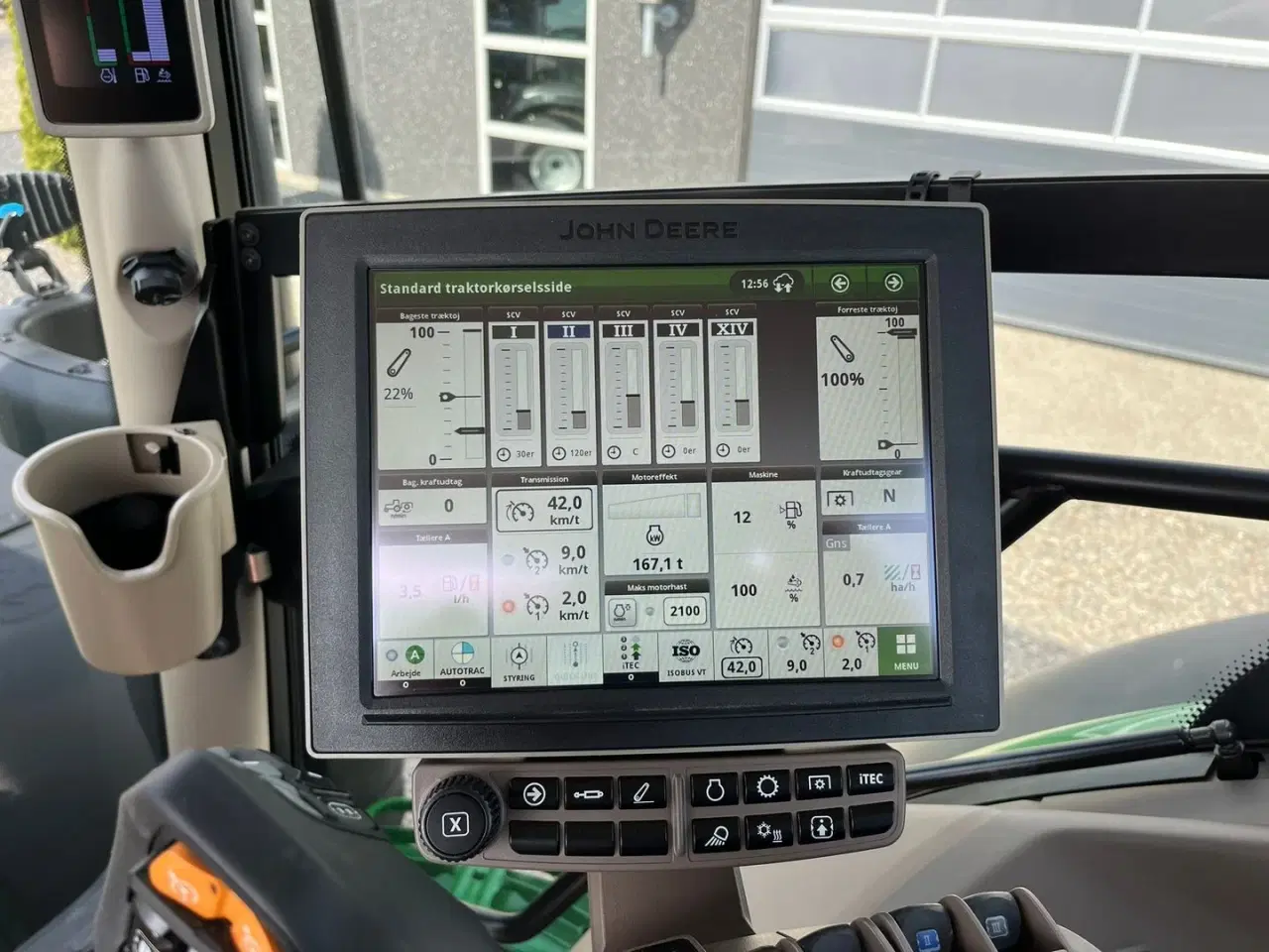 Billede 5 - John Deere 6R 185 Command Pro AutoPower. KUN 166 TIMER. Traktoren er SOM NY.