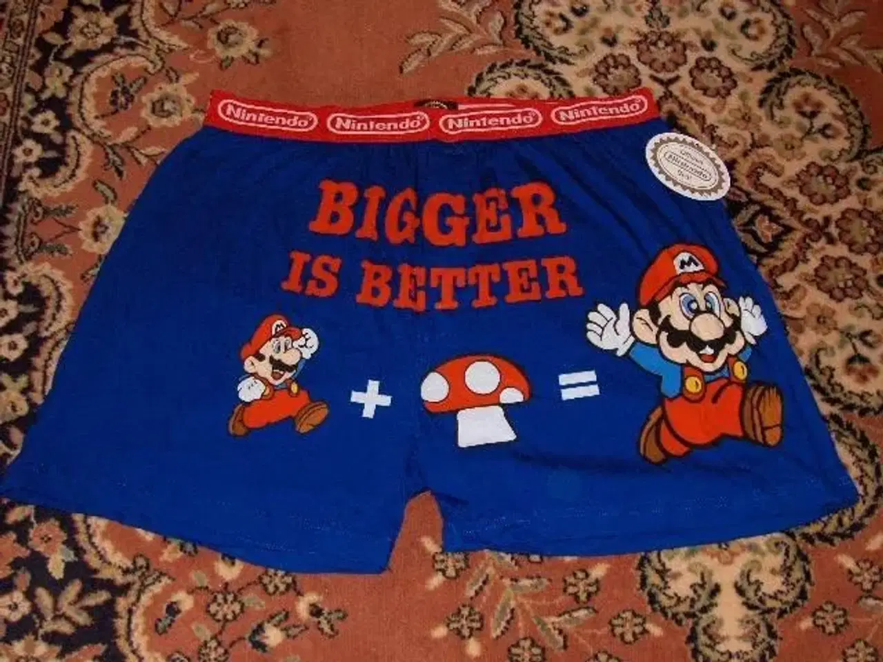 Billede 1 - NINTENDO Boxer Shorts med MARIO, Str. XL