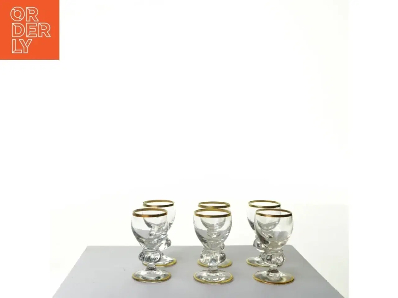 Billede 3 - Glas fra Lyngby glas (str. 7 x 4 cm)