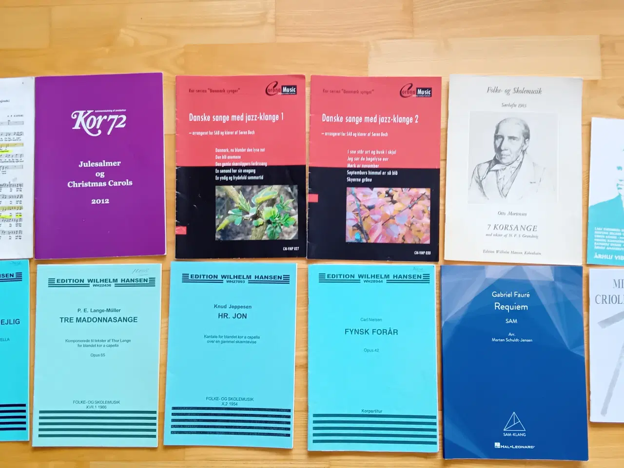 Billede 2 - Nodebøger til kor