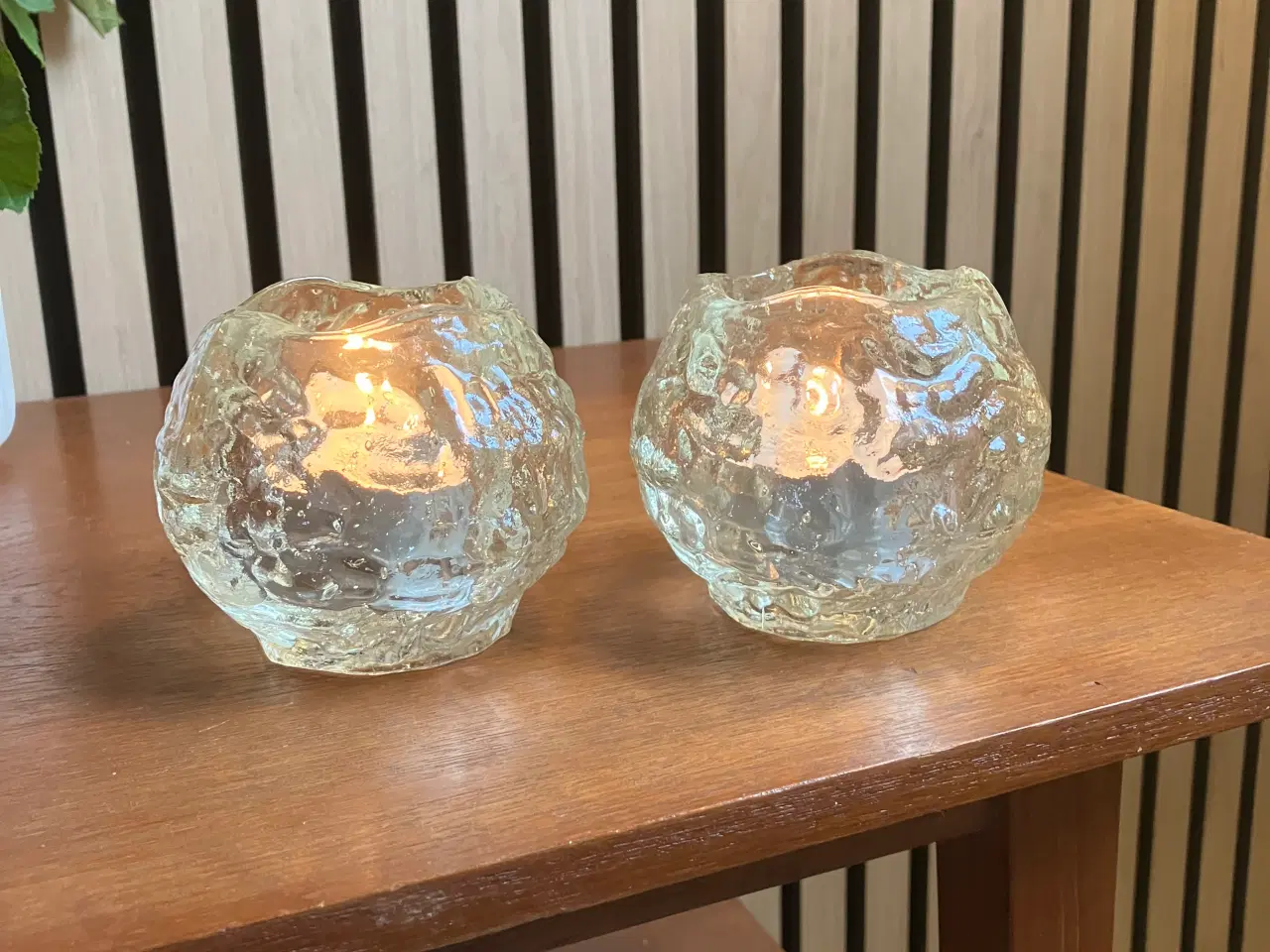 Billede 2 - Kosta Boda Snowball lysestager