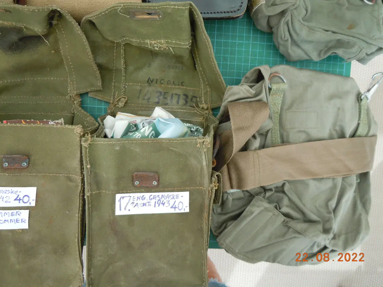Billede 9 - Patrontasker. Andre militære tasker.