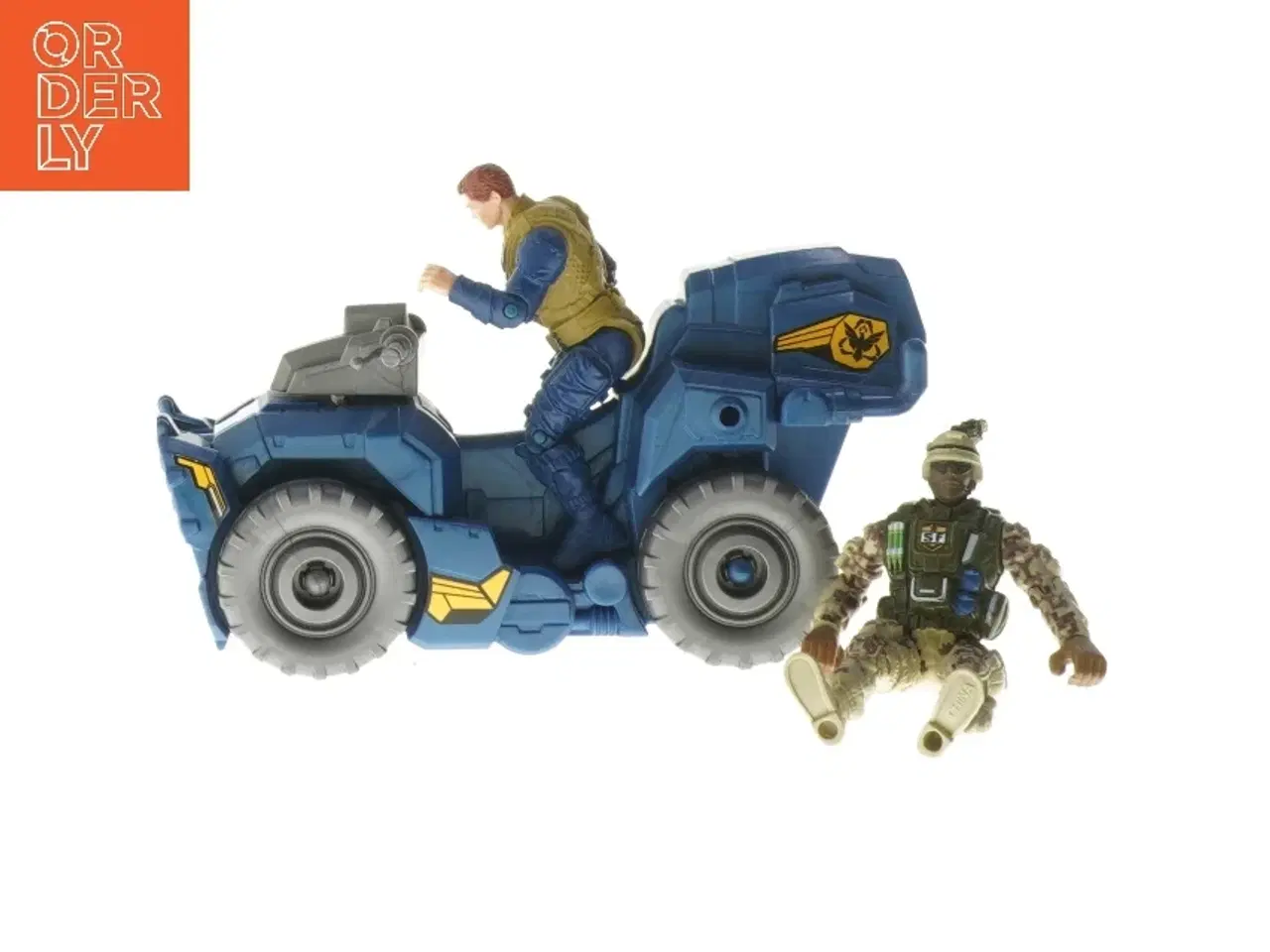 Billede 1 - Actionfigurer med køretøj (str. 17 cm)