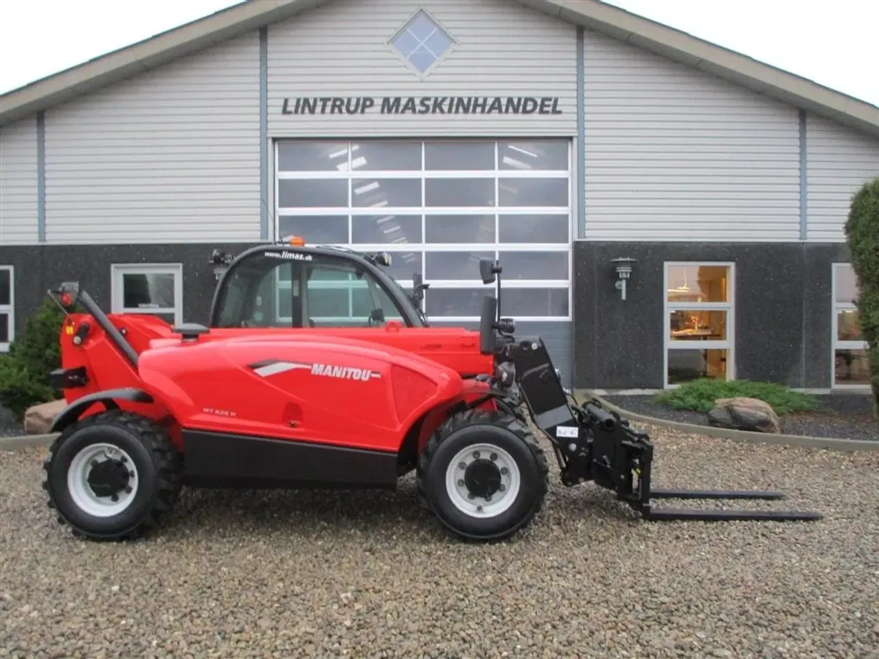 Billede 14 - Manitou MT625H Comfort Dansk maskine, med hydrauliske pallegafler.