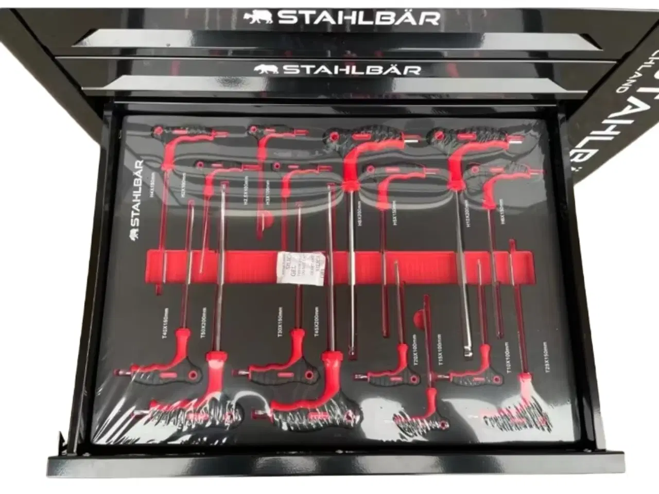 Billede 9 - Stahlbär værktøjsvogn med 7 skuffer med værktøj