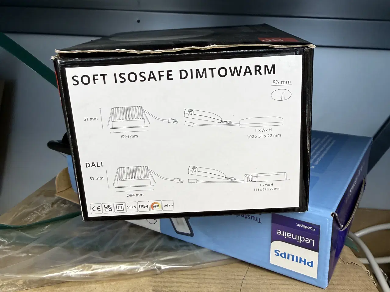 Billede 3 - 6 stk. SG Soft IsoSafe DimToWarm spots 