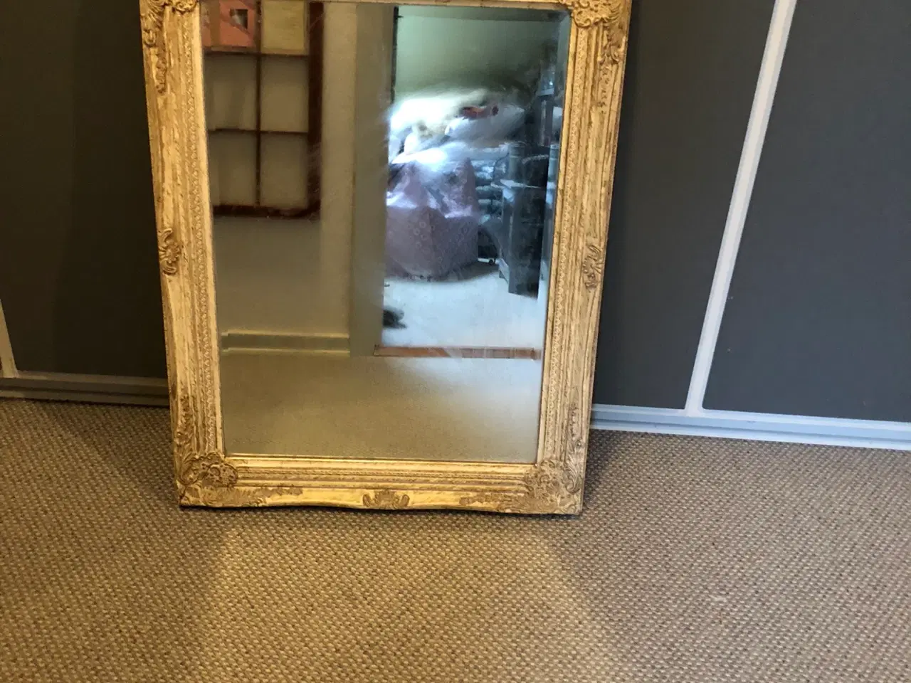Billede 1 - Antik spejl