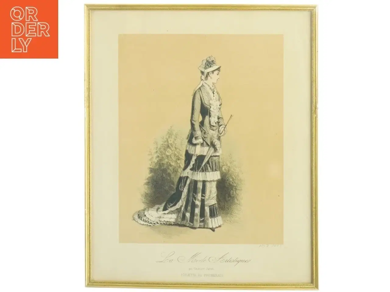 Billede 2 - Vintage modeillustrationer (str. 35 x 28 cm)