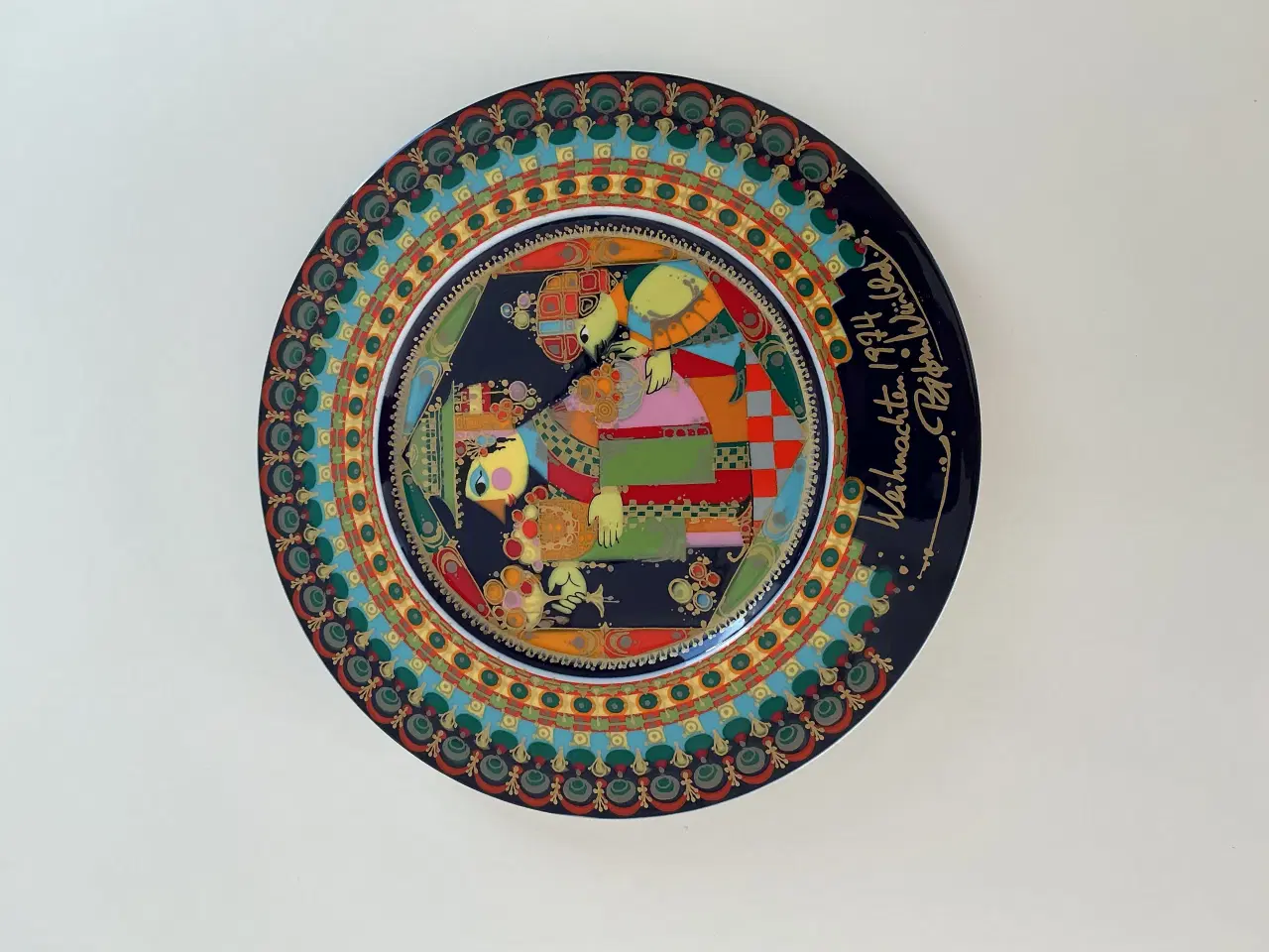Billede 3 - Bjørn Wiinblad juleplatter