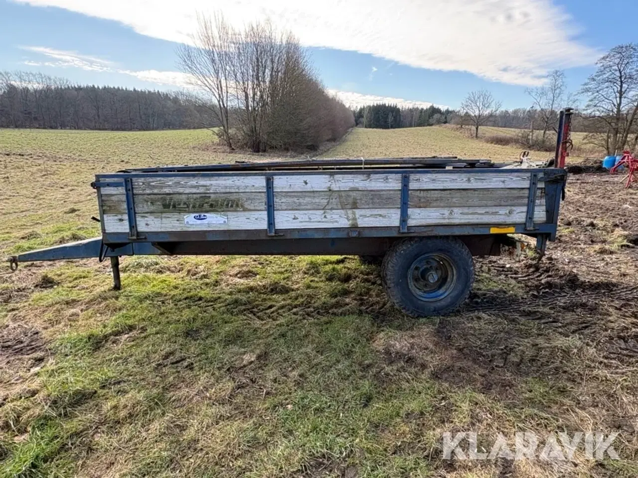 Billede 6 - Tipvogn Vestfarm V5000 5tons