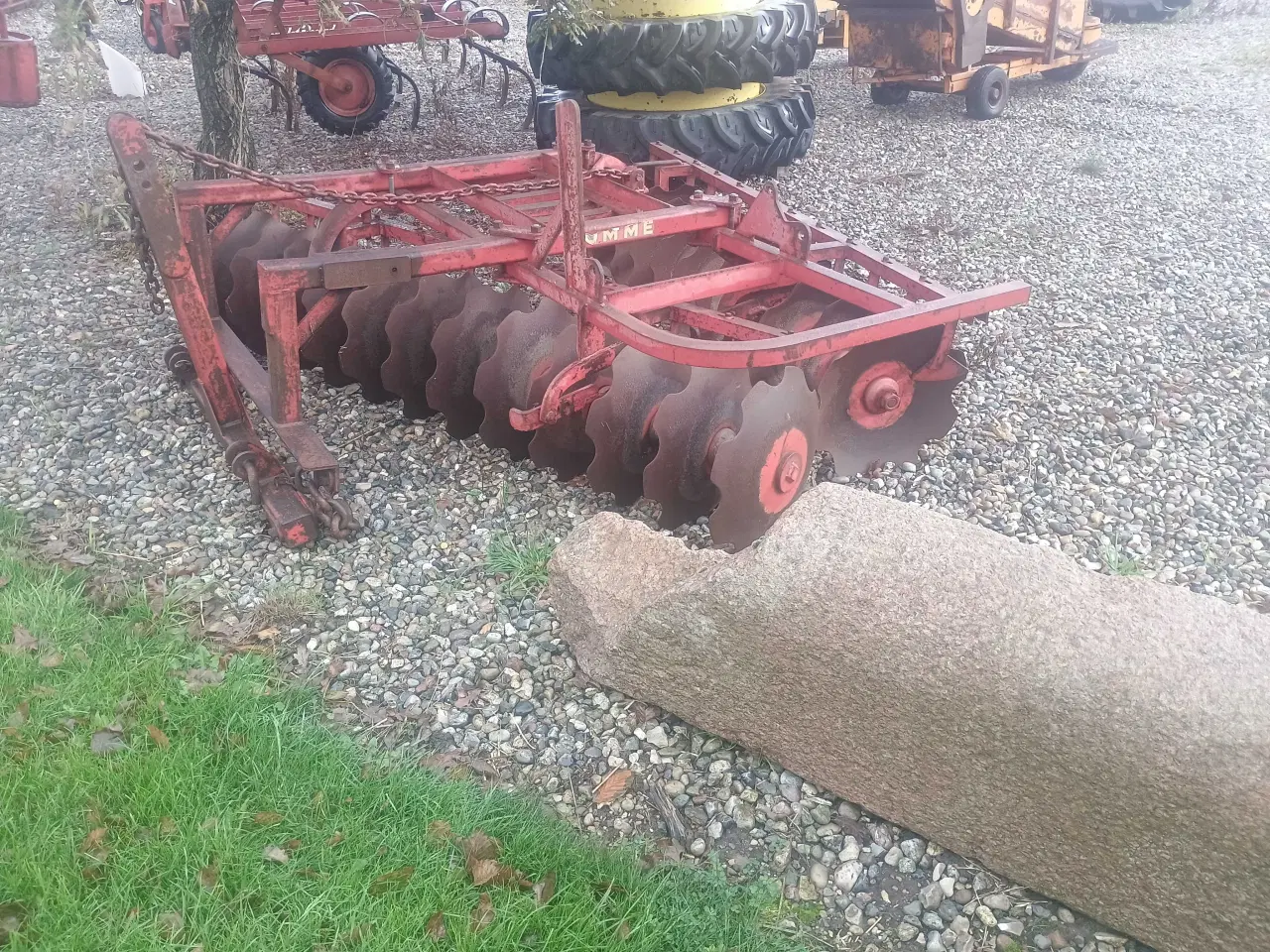 Billede 3 - Tallerken harve omme