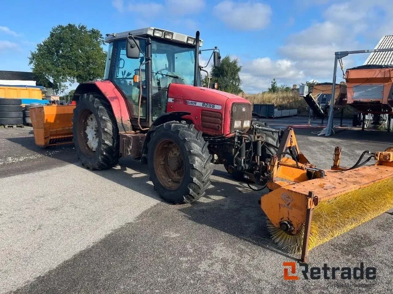 Billede 2 - Massey Ferguson MF 6255 4WD med maskinsæt