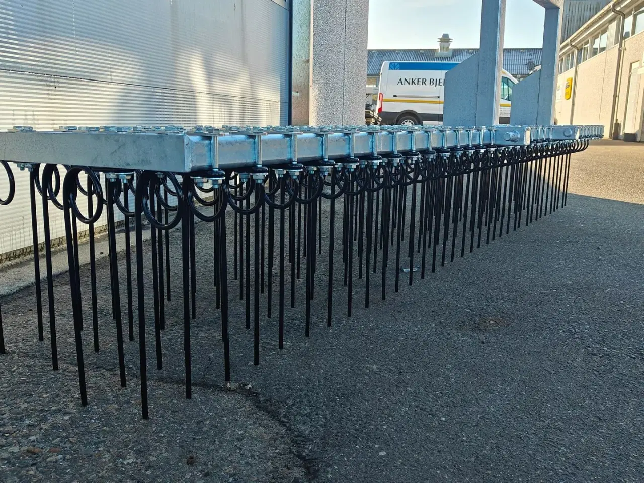 Billede 6 - Anker Bjerre Riven 4-Rækket, 350cm, 3-punkt ophæng Meget effektiv!